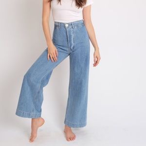 Jesse Kamm Sailor Pants in American Denim
